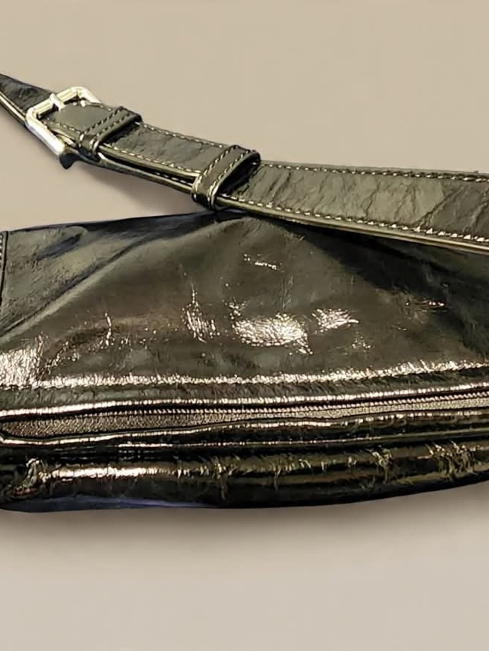 Michael Kors leather black belt bag - Picture 6 of 6